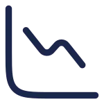 Diagram Down SVG Icon